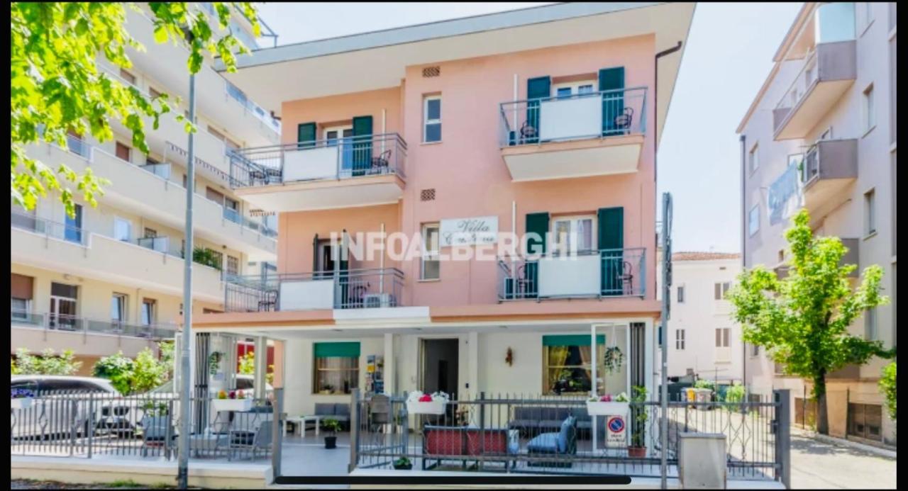 Hotel Villa Cristina Римини Экстерьер фото